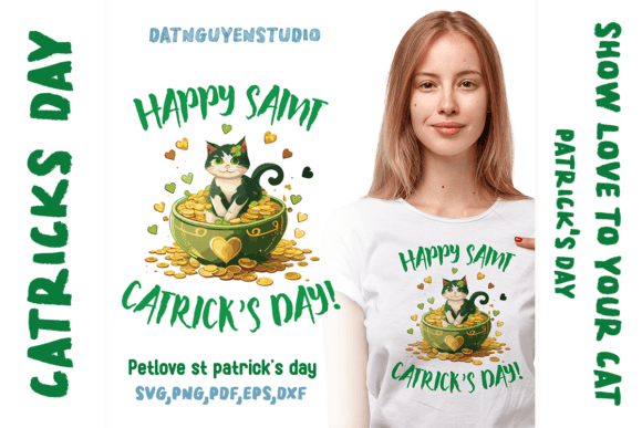 A Designer's Review of the Cat Mom St. Patrick's Day SVG