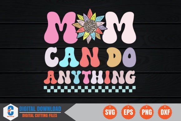 A Retro Emblem Perfect for Celebrating Mom