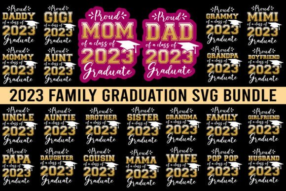 Proud Graduate 2023 SVG Bundle: A Designer's Review