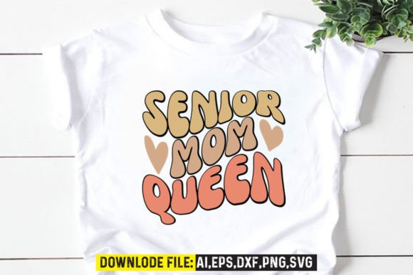 Reviewing the Senior Mom Queen Retro Design for Embroidery